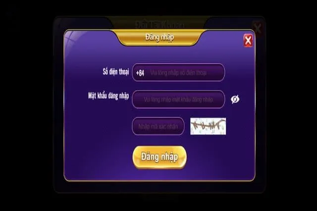 Đăng Nhập 3 Nhập thông tin tài khoản