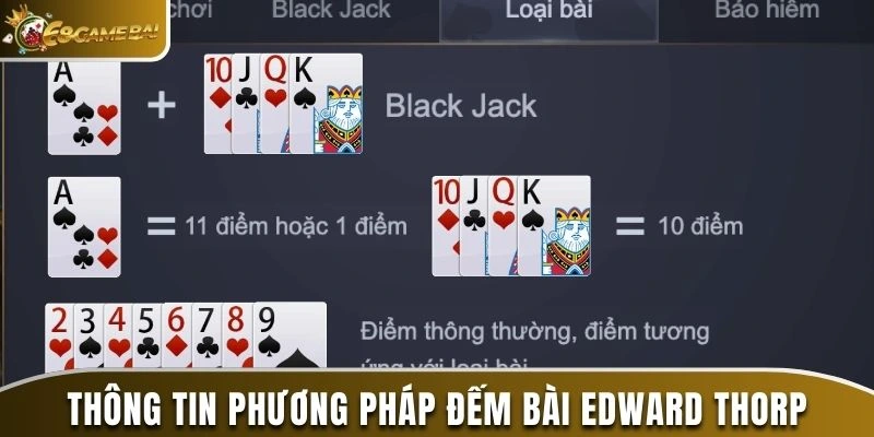 Phương Pháp Đếm Bài Của Edward Thorp - Thắng Lớn Xì Dách 1 Thông tin phương pháp đếm bài của Edward Thorp